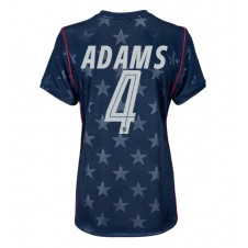 Forente stater Tyler Adams #4 Bortedrakt Kvinner VM 2026 Kortermet